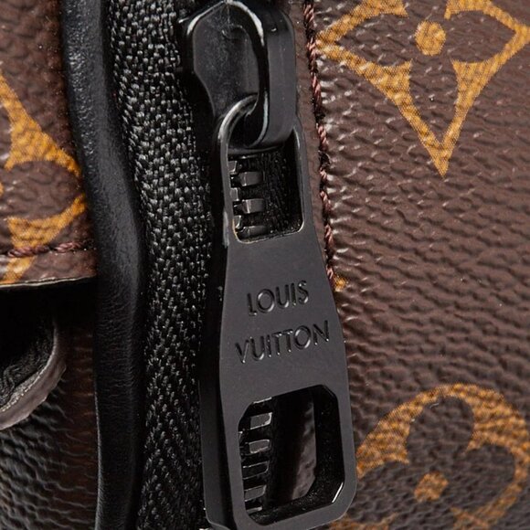 Louis Vuitton Monogram Macassar Canvas S Lock Messenger Bag - Picture 9 of 12